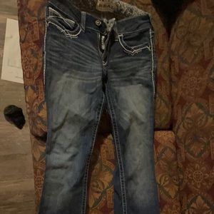 Ariat bootcut jeans, not a fan of how ariat jeans fit. Never worn